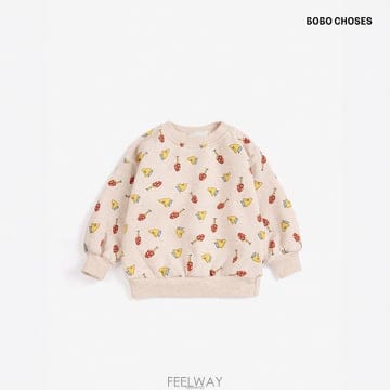 보보쇼즈 26FW Made in Spain 베이비 Mush Monster Duo 올오버 맨투맨 스웨터 B226AB1