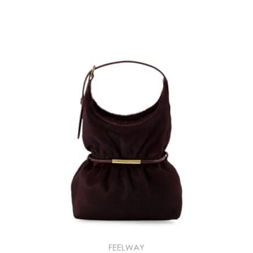 발망 mini Sphynx hair on leather shoulder bag 12269055213832 T