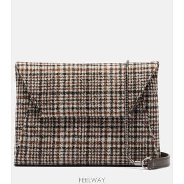 Brunello Cucinelli 26 FW ���ڷ� ��ġ�ڸ� Monili �̴� �÷��� Ŭ��ġ TP58020316026 FW ���ڷ� ��ġ�ڸ� Monili �̴� �÷��� Ŭ��ġ TP58