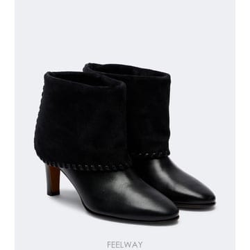 26 FW 짐머만 Alchemy 스웨이드 트림 레더 앵클 부츠 TP581656485