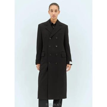 26 FW 보테가 베네타 여성 무광택 플루이드 비스코스 저지 코트 797366 V4N00 1000 TP869