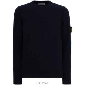 26 FW 스톤아일랜드 남성 로고 코튼 크루넥 스웨터 84I 3FL034 TP725657997