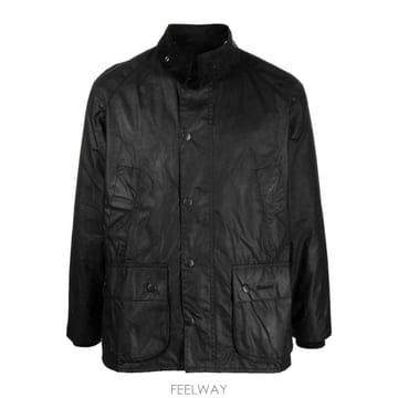 Barbour Barbour Waxed ���� With Pockets �� ���� Collar MWX0018MWXBK91 TP5Barbour Waxed ���� With Pockets �� ���� Collar MWX0018
