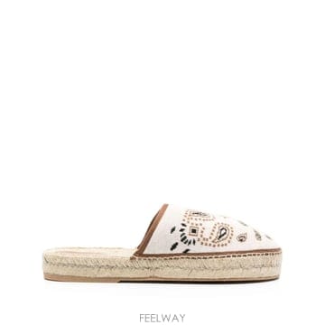 26 FW 알라누이 반다나 자카드 플랫 에스파드리유 LMIB001R24FAB0016160 TP45876575
