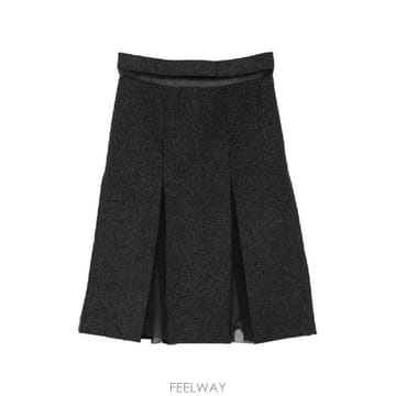 PRADA �׶�����Ÿ �ؿ� ����� ���� WOOL MIDI ��ĿƮ P10B011H4F0480�׶�����Ÿ �ؿ� ����� ���� WOOL MIDI ��ĿƮ P10B011H4