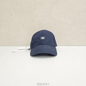 셀린느 개버딘 코튼 베이스볼 캡 L AA01C969P