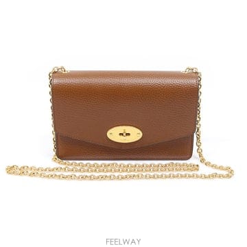 Mulberry(멀버리) RL4607 오크 브라운 그레인 레더 스몰 달리 WOC 크로스백