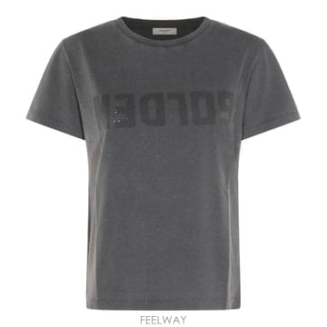 [Q11]골든구스 GWP01221P00067160318 여성 티셔츠 ANTHRACITE COTTON T SH