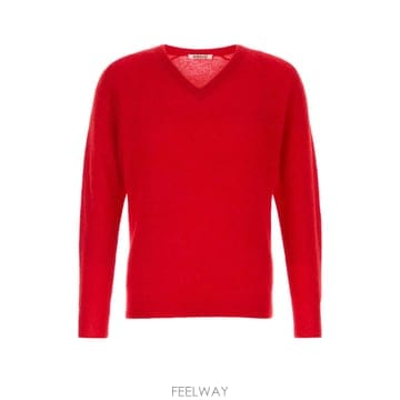 AURALEE [X45]���� A26AV03AK RED ���� ���� ���� ���� ���� Red alpaca blend sweat[X45]���� A26AV03AK RED ���� ���� ���� ���� ���� Red