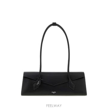 Alaia [X45]�˶��̾� AA1L2045CA212 999 ���� ũ�ν��� ����� �̴Ϲ� ž�ڵ�� Black leath[X45]�˶��̾� AA1L2045CA212 999 ���� ũ�ν��� ����� 