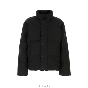 [X45]캐나다구스 3833M 9061 남성 블레이저 봄버 캐주얼자켓 Black polyester blend