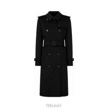 [W63]버버리 8134600 A1189 여성 코트 아우터 탑 Trench Kensington in cash