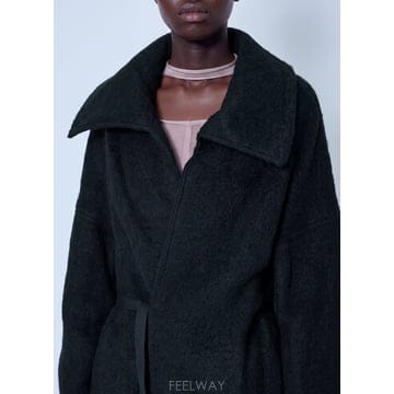 26 F/W 릭오웬스 DRACUCOLLAR 벨트 코트 RP02F590 B0112323099