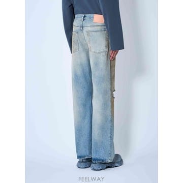 25 S/S 아크네 스튜디오 2021M 디스트레스 진 B00403-8 B0111576671
