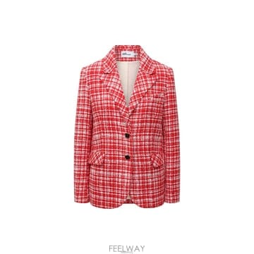 Self Portrait 15�ֳ� üũ ��Ŭ�� �������� ���� SS22 089R RED15�ֳ� üũ ��Ŭ�� �������� ���� SS22 089R RED
