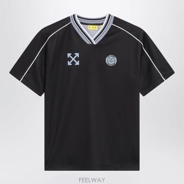 오프화이트 상의 티셔츠 화이트