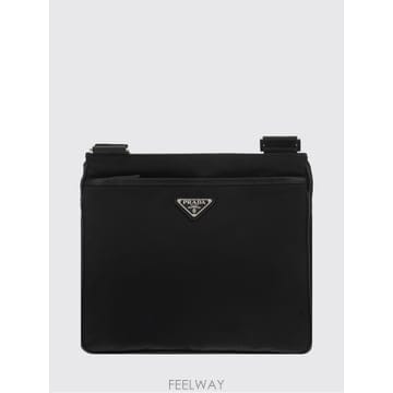 프라다 리나일론 메신저백 블랙