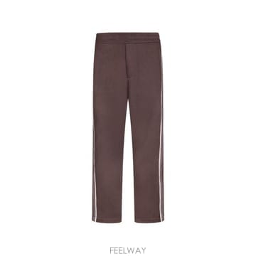 26FW 엠포리오 아르마니 스트레이트 팬츠 EM006884 AF13713U6030 BROWN