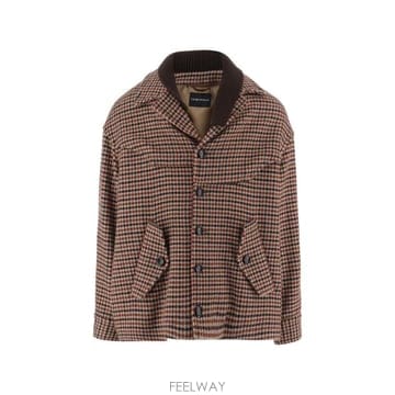 26FW 엠포리오 아르마니 케이프 EM000268 TE23209F1053 BEIGE