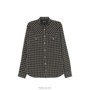 26FW 엠포리오 아르마니 셔츠 EM007369 TE23284FC123 BLACK