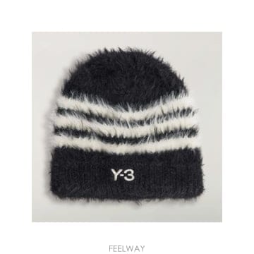 인더샵 Y-3 와이쓰리 블랙 스트라이프 버킷햇
