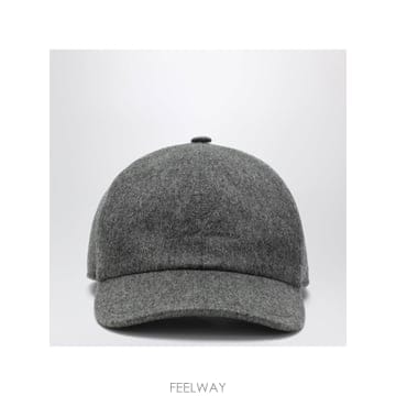 인더샵 Loro Piana 로로피아나 그레이 볼 캡