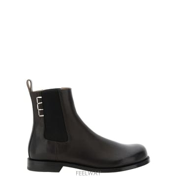 인더샵 JW ANDERSON JW 앤더슨 브라운 첼시 부츠