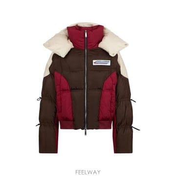 디스퀘어드2 코트 RED BROWN