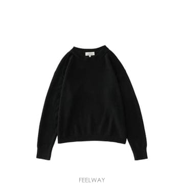 26FW 스튜디오 니콜슨 긴팔 티셔츠 SNM 1605 HADDAN BLACK