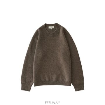 26FW 스튜디오 니콜슨 니트웨어 SN 1494 MORAY MOUSE BROWN