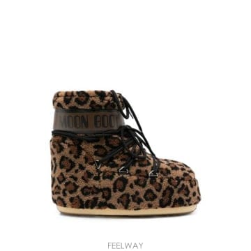 26FW 문부츠 아이콘 나일론 로우 부츠 80D1409960 MM21 BROWN BLACK