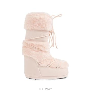 26FW 문부츠 슈즈 80D1408900 J042 PINK