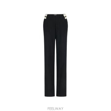 26FW 장 폴 고티에 수트 팬츠 TR171 W120 00 BLACK