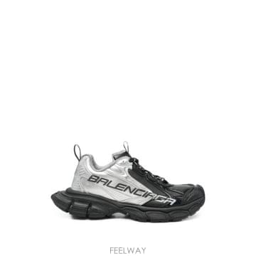 26FW 발렌시아가 3XL 그래디언트 스니커즈 734734 W3XHM 1081 BLACK SILVER