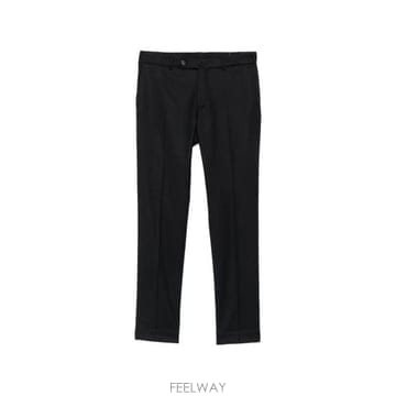 26FW 인코텍스 스트레이트 팬츠 1T0080 40407 820 BLACK