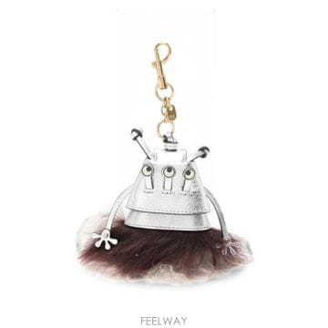 Anya Hindmarch 26FW �Ⱦ����帶ġ Ű�� 209281 AW260197 SILVE SILVER BROWN26FW �Ⱦ����帶ġ Ű�� 209281 AW260197 SILVE SILVER BR