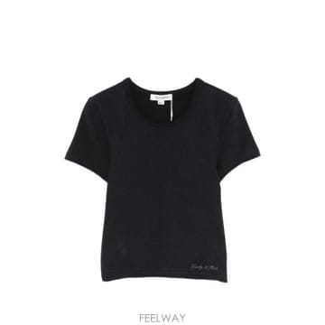 26FW 스포티앤리치 탑 TO15289326BA BLACK