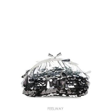 Anya Hindmarch 26FW �Ⱦ����帶ġ Ŭ��ġ �Ŀ�ġ 208888 AW260175 SILVE BLACK26FW �Ⱦ����帶ġ Ŭ��ġ �Ŀ�ġ 208888 AW260175 SILVE 