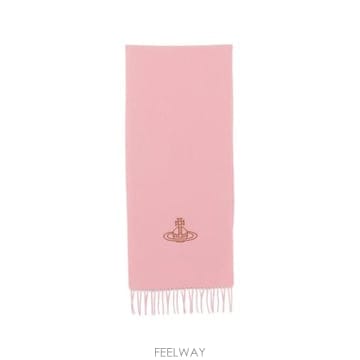 26FW 비비안웨스트우드 머플러 스카프 8103015I W01PE G401 PINK