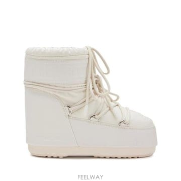 26FW 문부츠 아이콘 나일론 로우 부츠 80D1409380 L002 NEUTRALS
