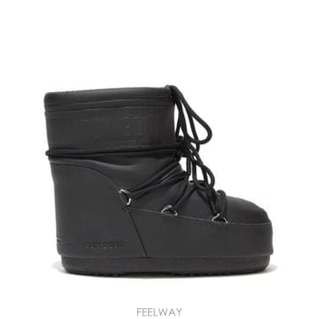 26FW 문부츠 아이콘 나일론 로우 부츠 80D1409380 N001 BLACK
