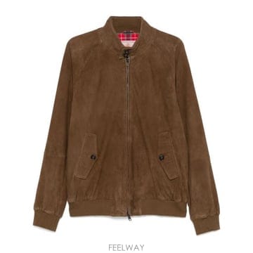 26FW 바라쿠타 G9 스웨이드 자켓 BRCPS0939 UT2623 699 BROWN