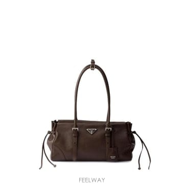 PRADA 26FW ����� ���� �̵�� �۶�� ���� ��Ʈ�� 1BG628 V OOX 2HF2F05RC CACAO 026FW ����� ���� �̵�� �۶�� ���� ��Ʈ�� 1BG628 V OO
