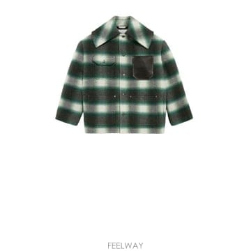 발렌시아가 자켓 GREEN