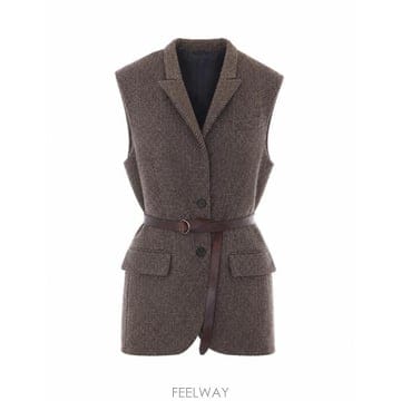 Brunello Cucinelli 26FW ���ڷ� ��ġ�ڸ� ����Ʈ MG5667253 C004 BROWN26FW ���ڷ� ��ġ�ڸ� ����Ʈ MG5667253 C004 BROWN