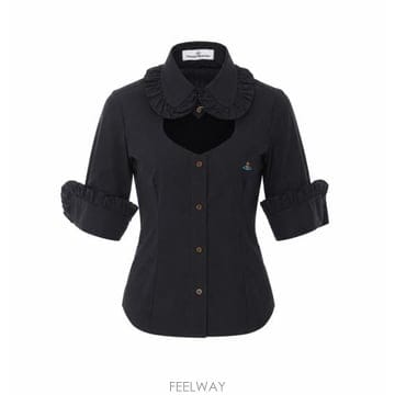 26FW 비비안웨스트우드 셔츠 1501006I W009QN401 BLACK