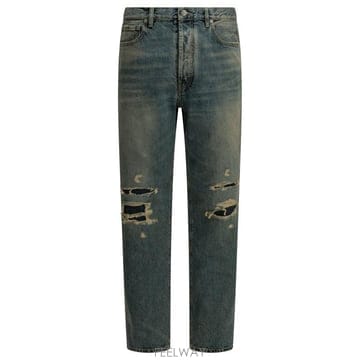 26FW 마르지엘라 스트레이트 팬츠 S67LA0053M30066965 Blue