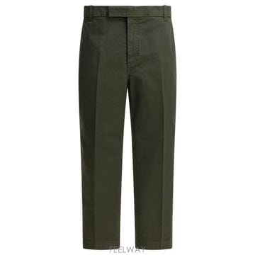 25FW 톰브라운 코튼 트윌 유틸리티 치노 팬츠 MTU335WF0576350 Green