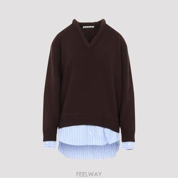 26FW 아크네 스튜디오 스웨터 A60680 ADM DARK BROWN