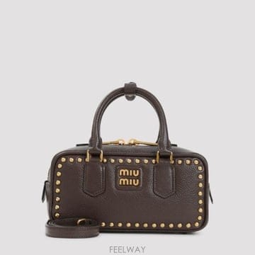 Miu Miu 26FW �̿�̿� �Ƹ�ī�� �ΰ� ��Ʈ�� 5BB142VOBO 2ZSQ F0343 MOGANO26FW �̿�̿� �Ƹ�ī�� �ΰ� ��Ʈ�� 5BB142VOBO 2ZSQ F03